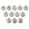 12 Packs: 12 ct. (144 total) Rhodium-Colored Zodiac Charms by Bead Landing™